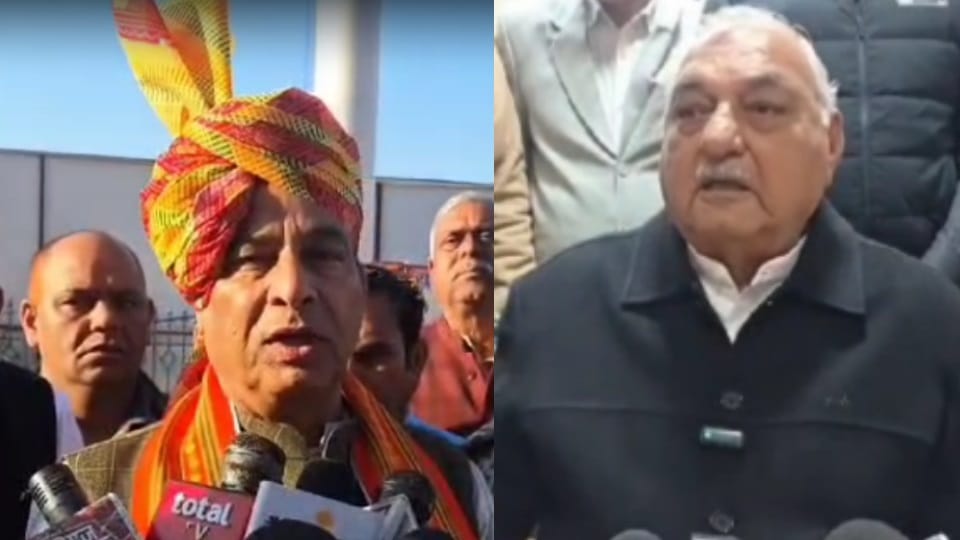 Mohanlal Baroli avoid questions on allegations of misdeed in Rohtak bhupendra Hooda demands CBI investigation
