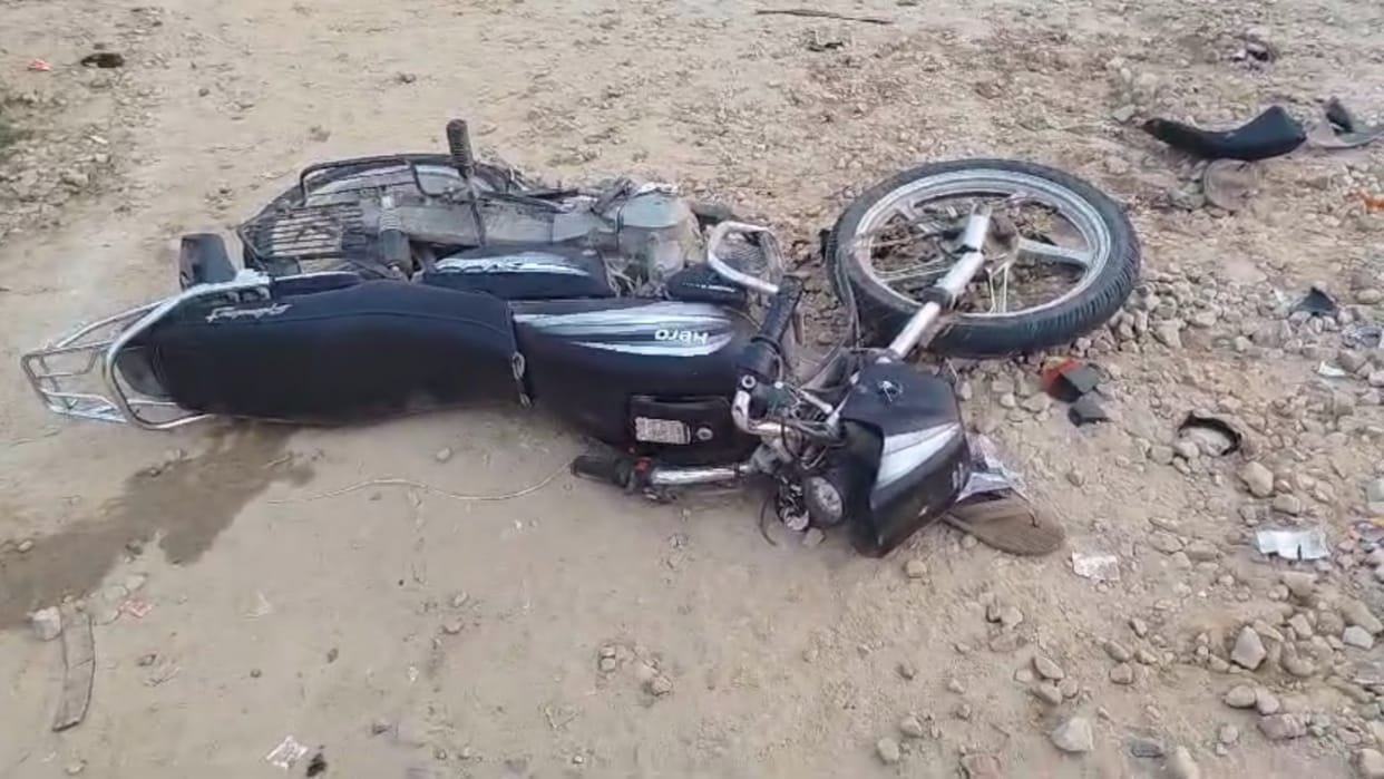 One died in an accident on jail road in Raebareli.