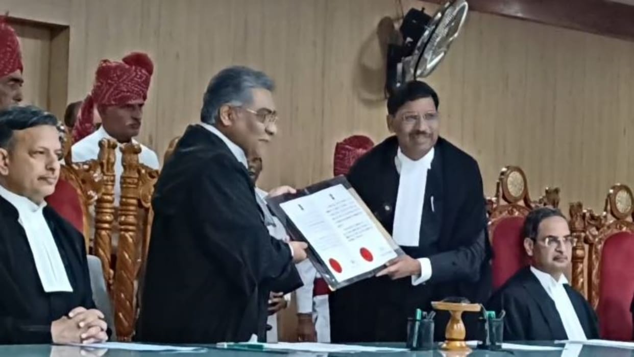Jodhpur News: Three judges took oath in Rajasthan High Court, total 33 judges in the court