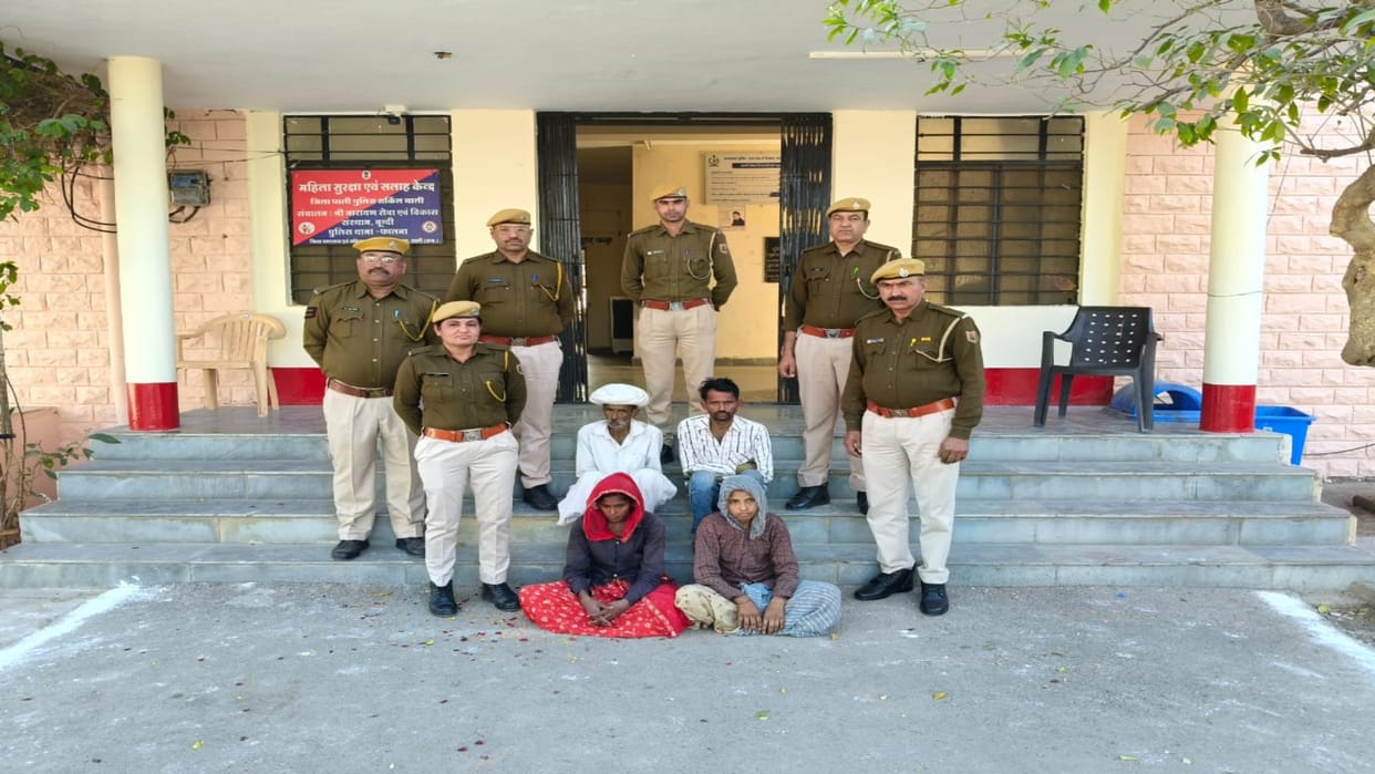 Pali : Mystery of dead body found in field solved, four accused arrested, murder was due to illicit relations