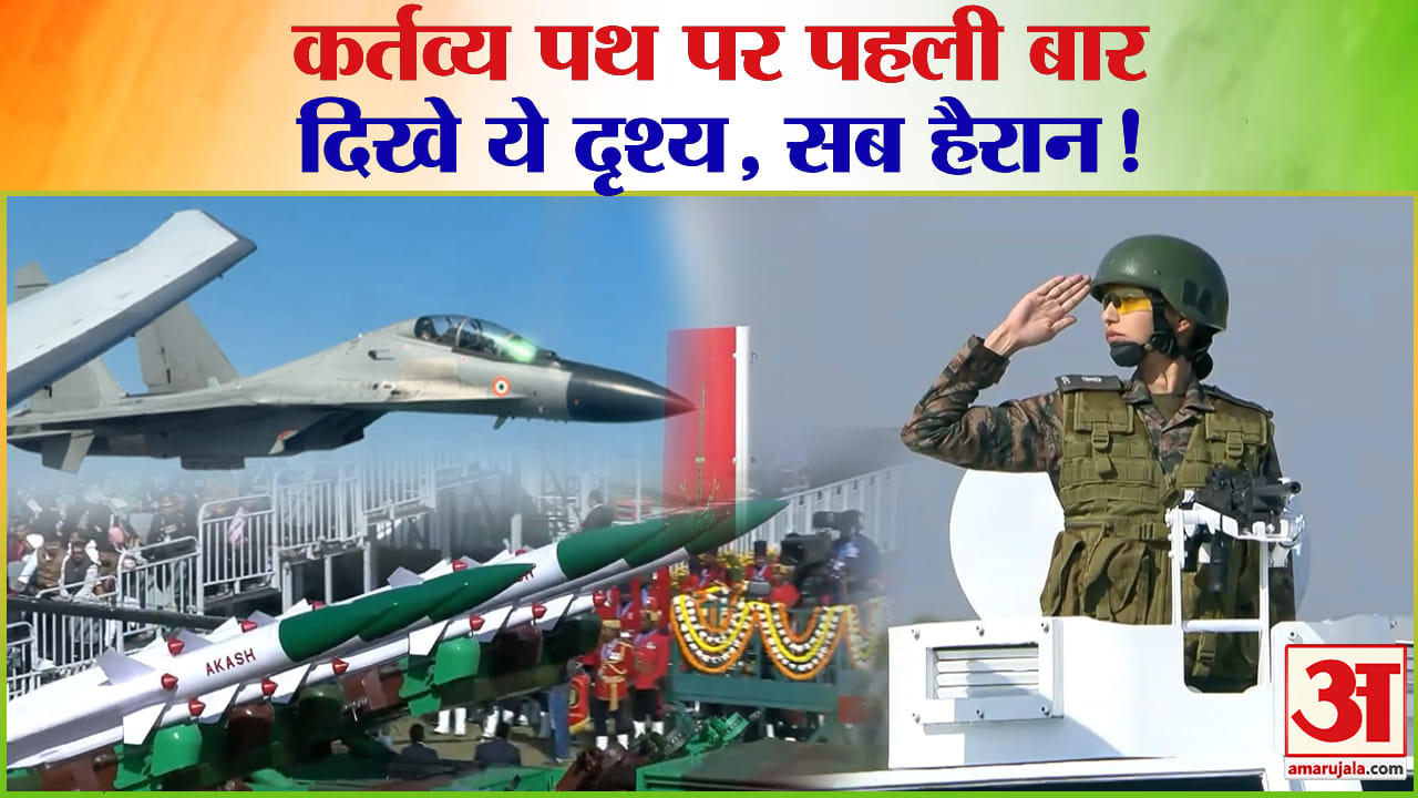 Republic Day 2025: Bharat ने दिखाई ऐसी ताकत, रुकी धड़कन! Amar Ujala | India