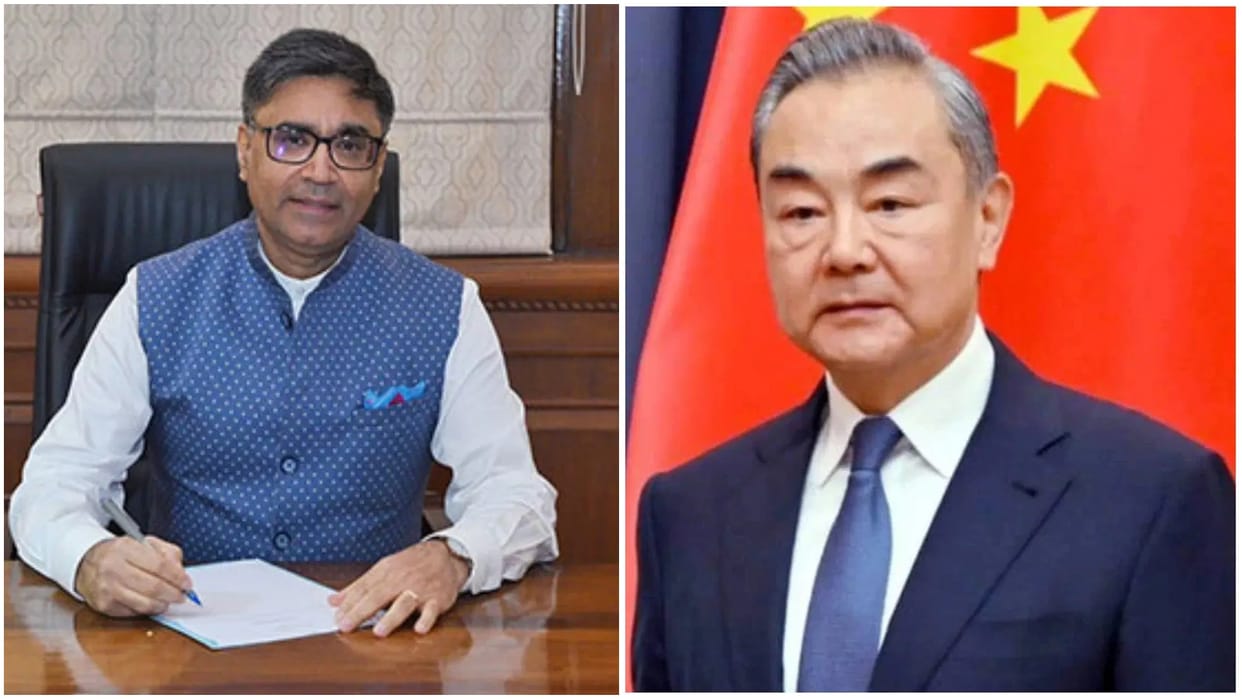 Foreign Secretary Misri meets Chinese Foreign Minister, discusses improving India-China relations