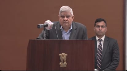 VP Dhankhar attends SMVDU convocation in J-K, says national interest supreme