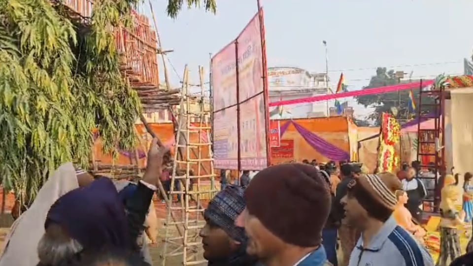 Baghpat Nirvana Mahotsav Accident Wooden Stage Collapse Leads to 7 Deaths 75 Injured Full Details And Photos
