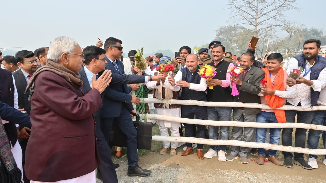 Bihar: In Purnia, CM Nitish Kumar gave the gift of schemes worth Rs 580 crore including Pragati Yatra