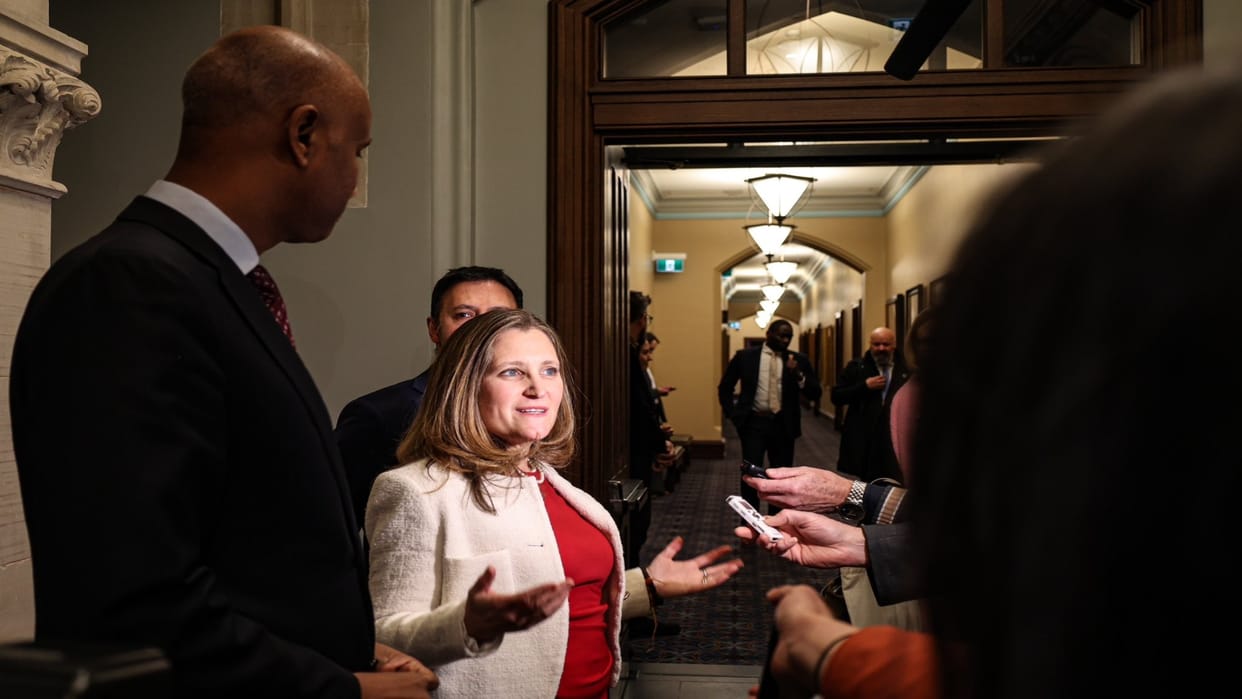 Canada's PM hopeful Chrystia Freeland lays out plan to fight Trump's tariff threats 'where it hurts World News