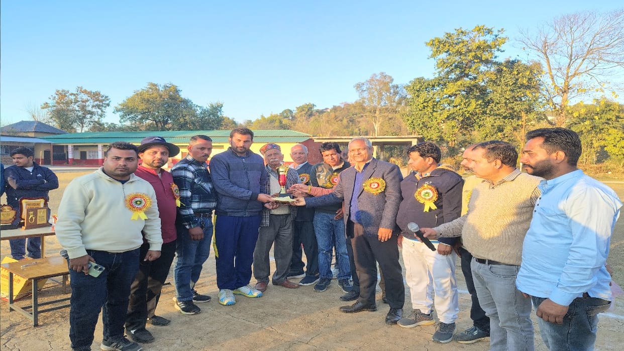Diamond Tikkari team became the winner of cricket competition