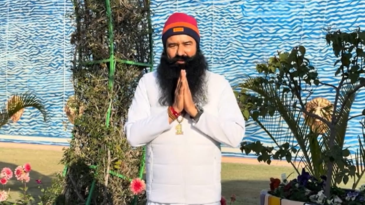 Dera chief Ram Rahim: Brought to Sunaria jail under police protection, was granted 30-day parole