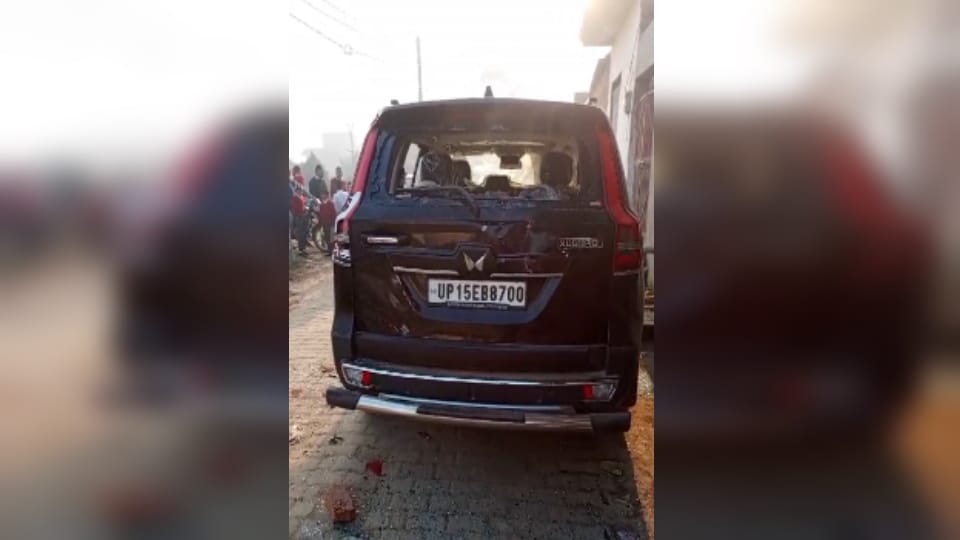 RLD leader attacked in Kankerkheda Meerut, car vandalized, serious allegations leveled against police