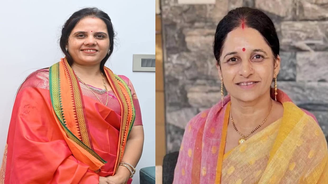 Meenal Chaubey from BJP and Deepti Dubey from Congress face to face for post of Raipur Mayor
