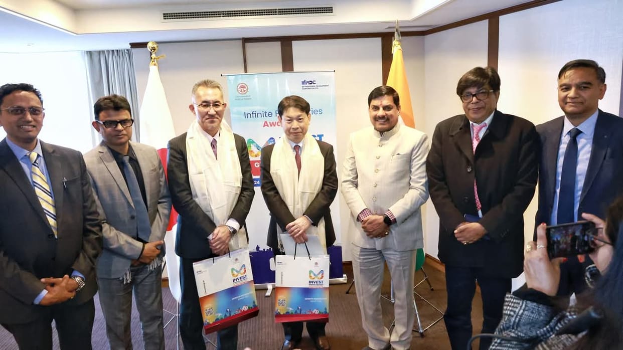 Mohan Yadav Japan Visit: CM Yadav met the officials of Toyota company in Japan