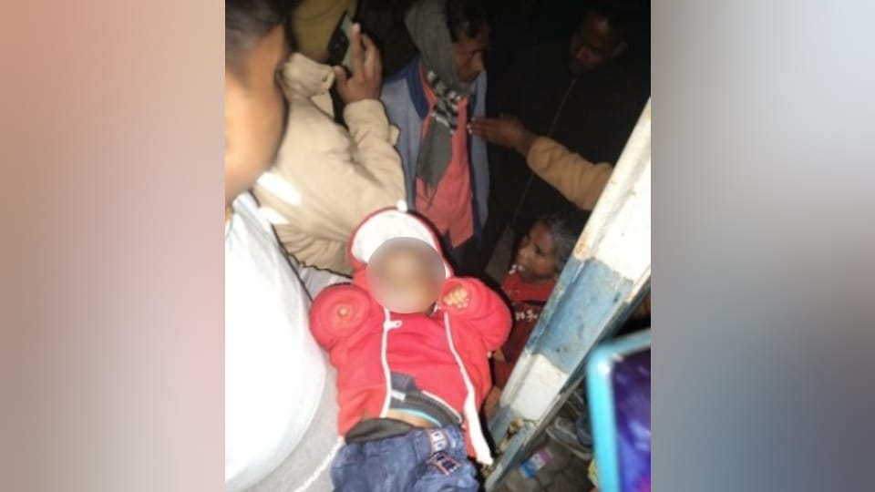 Elderly woman threw her six-month-old child on railway track In Lakhimpur Kheri