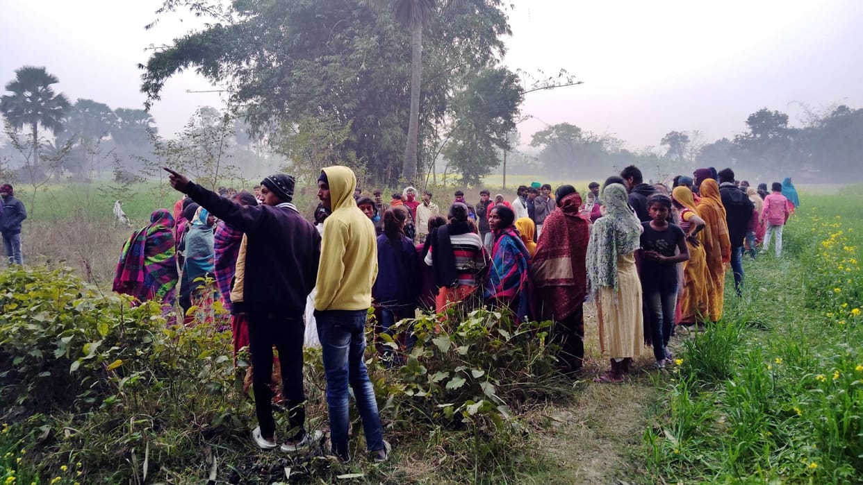 Motihari News Man having illicit relationship with mother of 3 children murdered husband buried body in ground