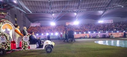 National Games Opening Ceremony PM Modi branded Chardham Sheetkalin Yatra in Uttarakhand