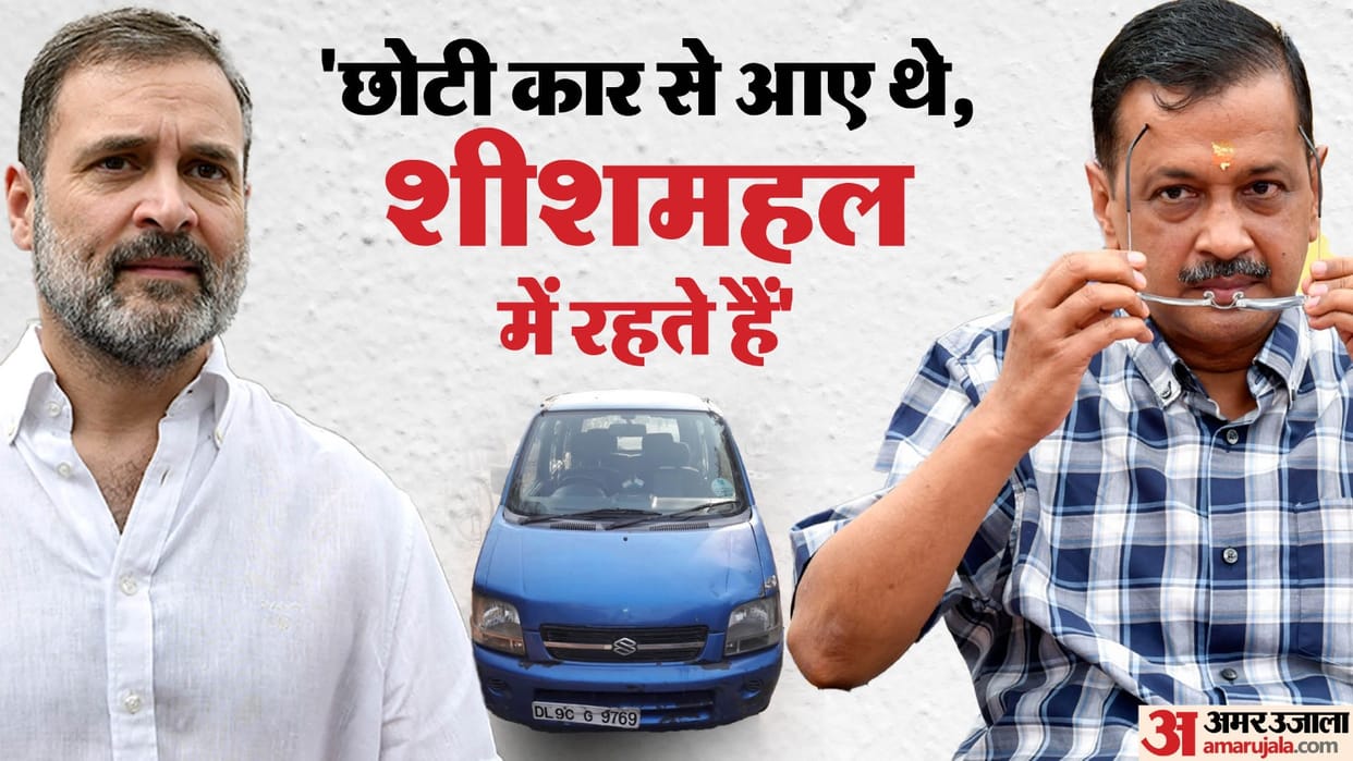 delhi assembly election Rahul Gandhi attacked on AAP and Arvind Kejriwal