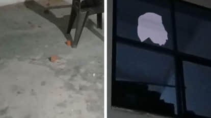 Bharatpur : Controversy broke out over installation of mobile tower, woman and girl injured in stone pelting