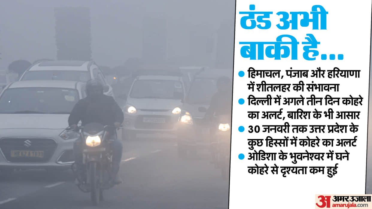 Weather Updates: North India battles cold wave, Delhi records lowest temperature in four days