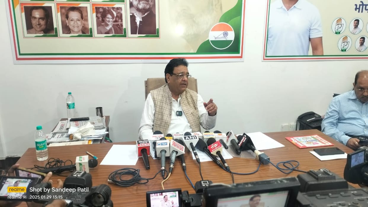Bhopal: Big allegation by Congress, Lokayukta, ED trying to hush up Saurabh Sharma case, under whose protectio