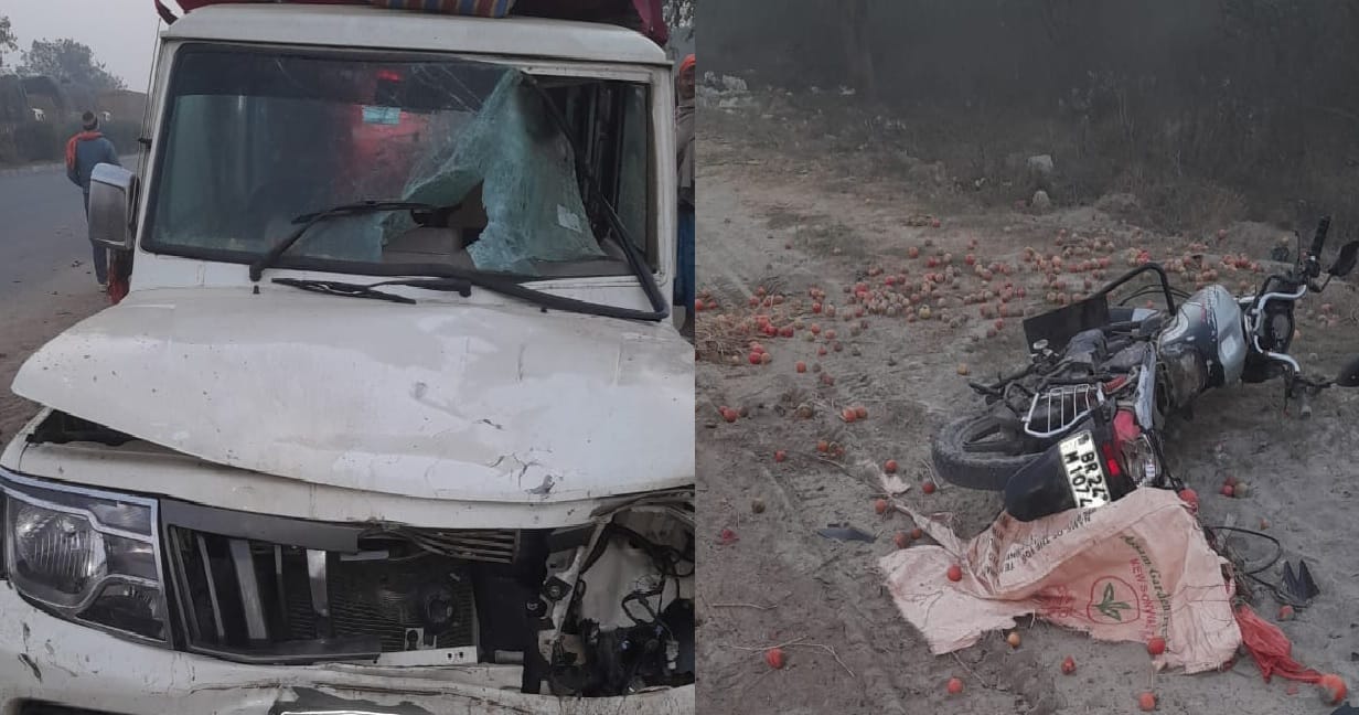 Bihar News: Youth dies in road accident in Rohtas; One dead, other in critical condition
