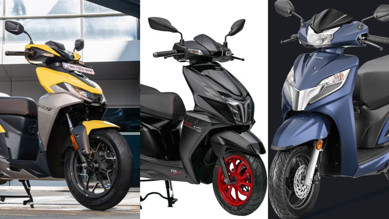 made in india scooter exports FY2025 honda tvs Suzuki hero Yamaha and more