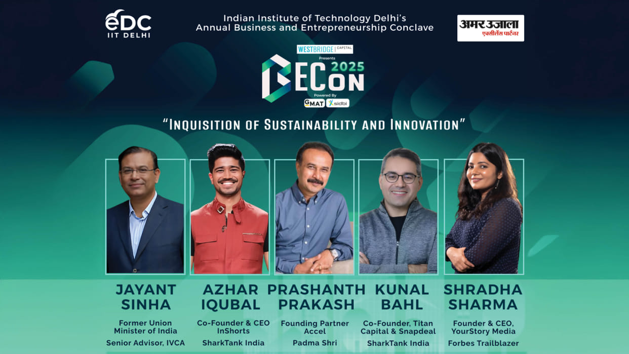 Join 10,000+ Changemakers at IIT Delhi's BECon’25; India’s Largest E-Summit on Sustainability & Innovation