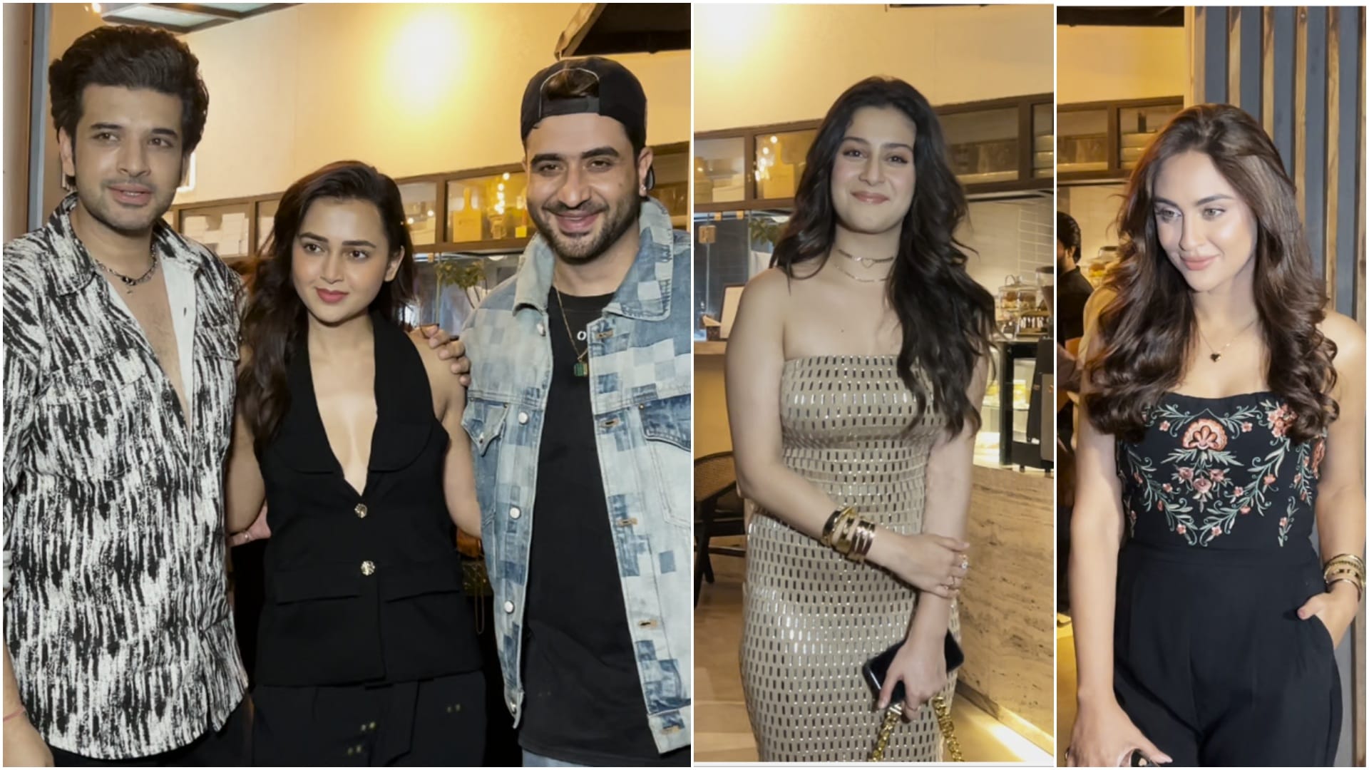 Munawar Faruqui birthday bash these celebs attend party see pics roshini walia eisha singh isha malviya