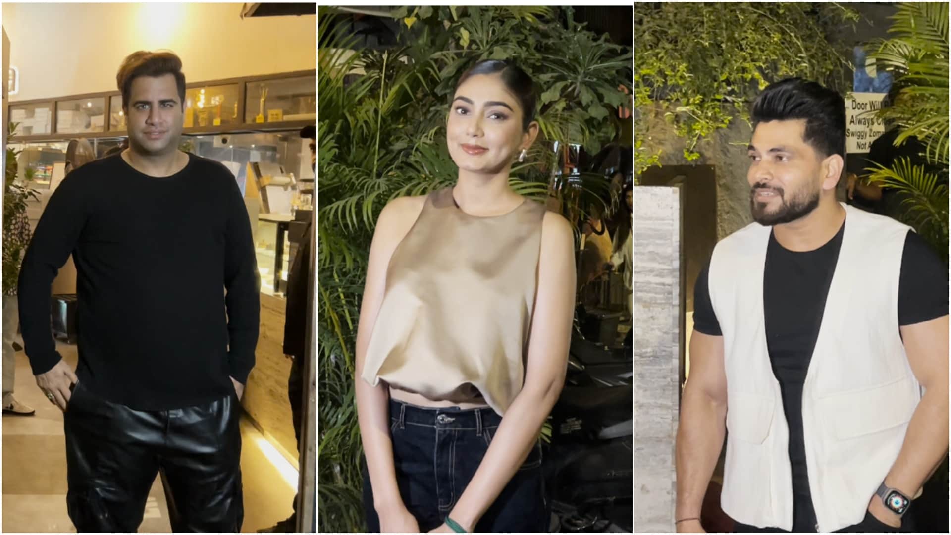 Munawar Faruqui birthday bash these celebs attend party see pics roshini walia eisha singh isha malviya