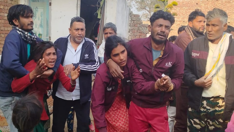 Shamli: Brother was returning after distributing wedding cards of two sisters... died in an accident