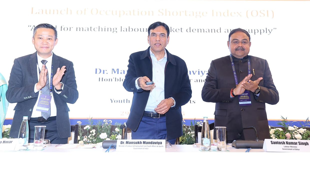 Mandaviya rolls out state-specific microsites under e-Shram, Occupational Shortage Index