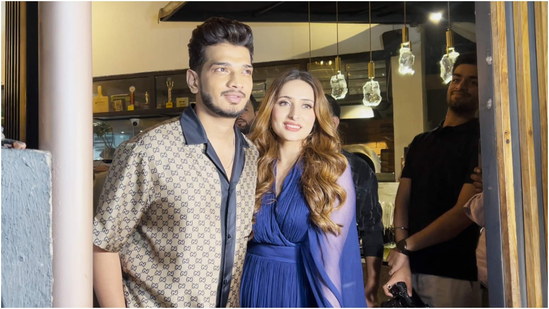 Munawar Faruqui birthday bash these celebs attend party see pics roshini walia eisha singh isha malviya