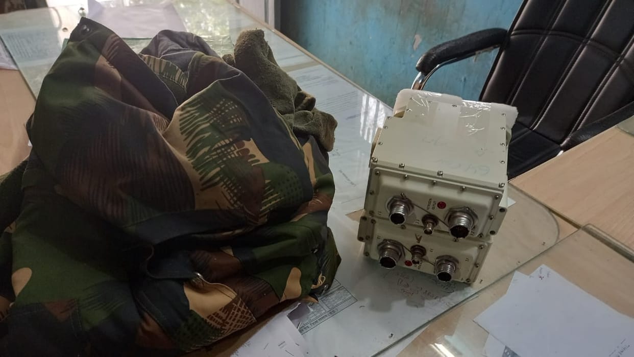 range setting device of army tank stolen from Dadar Express in Ambala, recovered from Cantt station premises