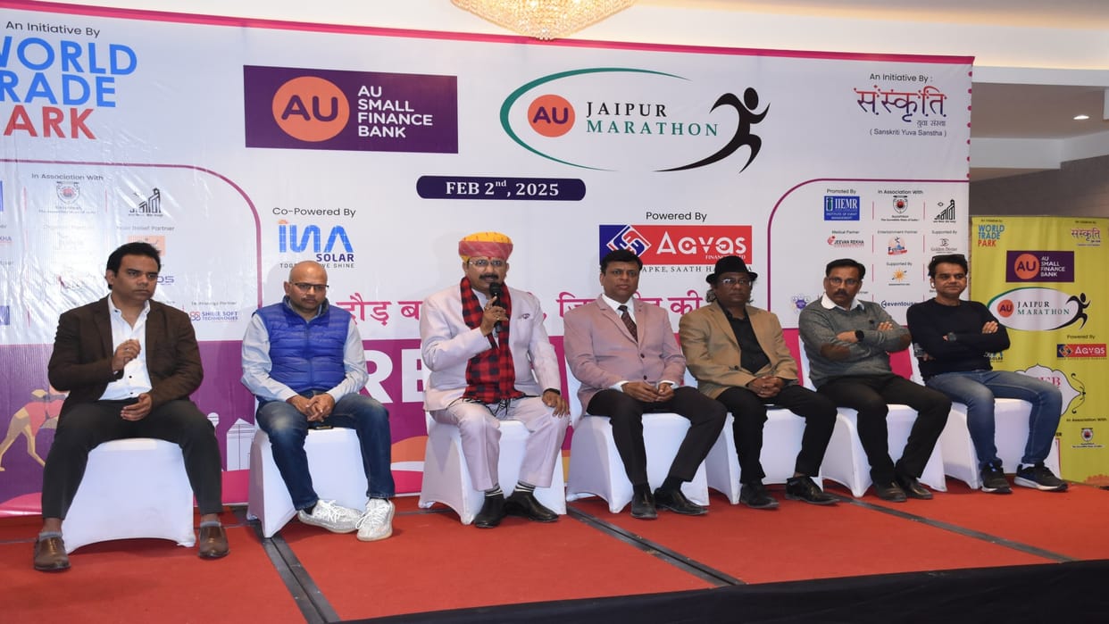 Jaipur: City ready to run for fitness, 16th AU Jaipur Marathon will start on February 2, with Om Mantra