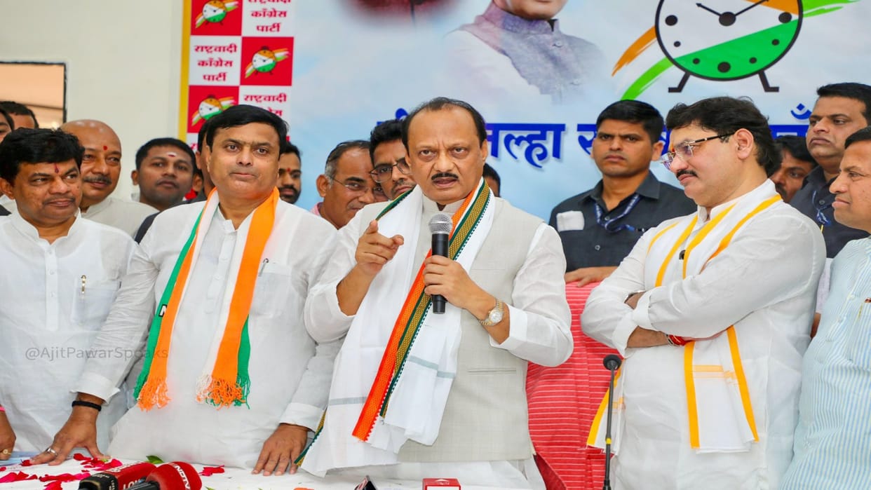 Ajit Pawar warns party workers in Beed against involvement in extortion rackets News In Hindi