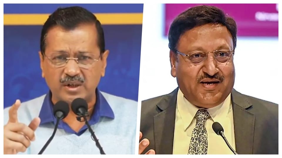 Delhi Election 2025 Arvind Kejriwal attacked Election Commission, asked Rajiv Kumar to contest elections