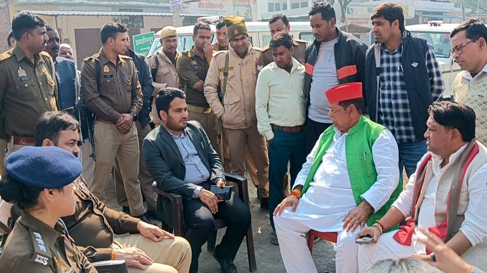 Politics on the uproar in Bhimpur Ibrahimpur