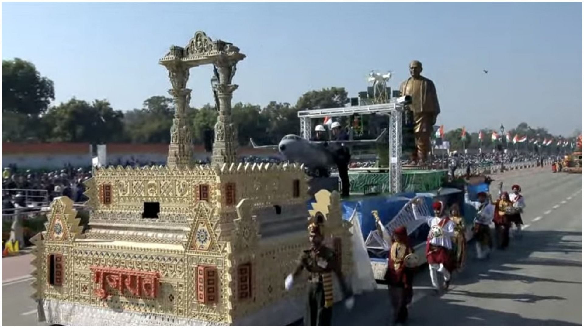 Republic Day Parade: Gujarat Tableau Hits Hat-trick Gets Maximum Votes From Public In Popular Choice - Amar Ujala Hindi News Live - Gujarat Tableau:गुजरात की झांकी ने लगाई हैट्रिक, 'पॉपुलर चॉइस' में