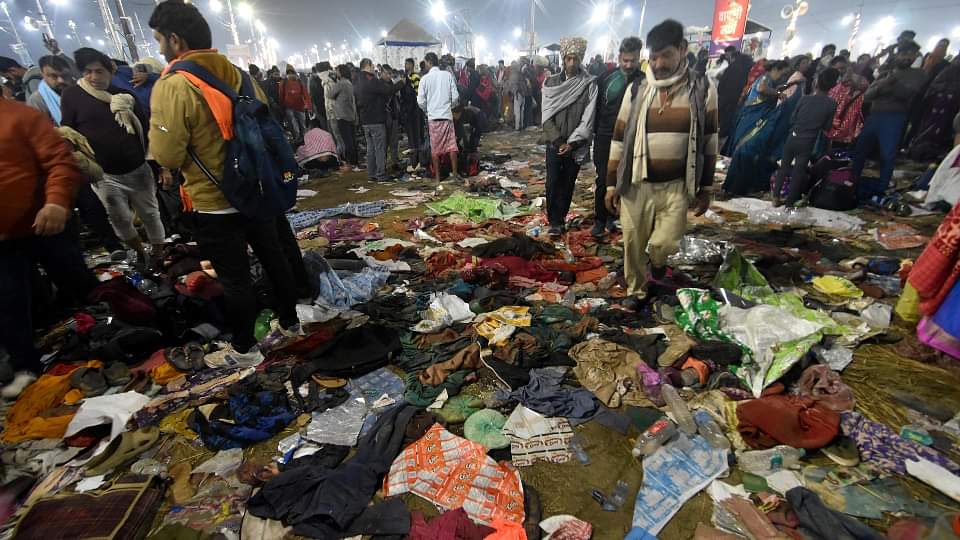 Mahakumbh Stampede People Started Trampling Devotees Lying On Shore Eyewitness Shared Details