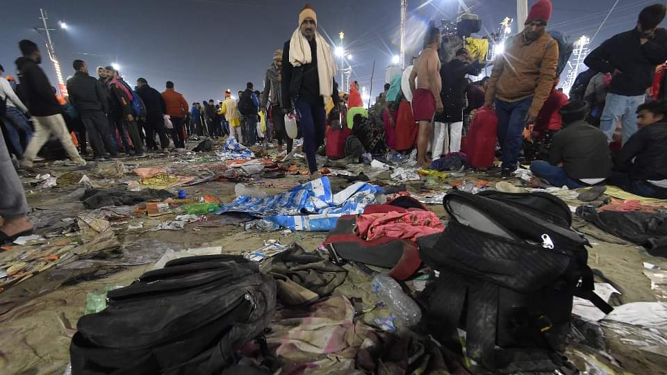 Mahakumbh Stampede People Started Trampling Devotees Lying On Shore Eyewitness Shared Details