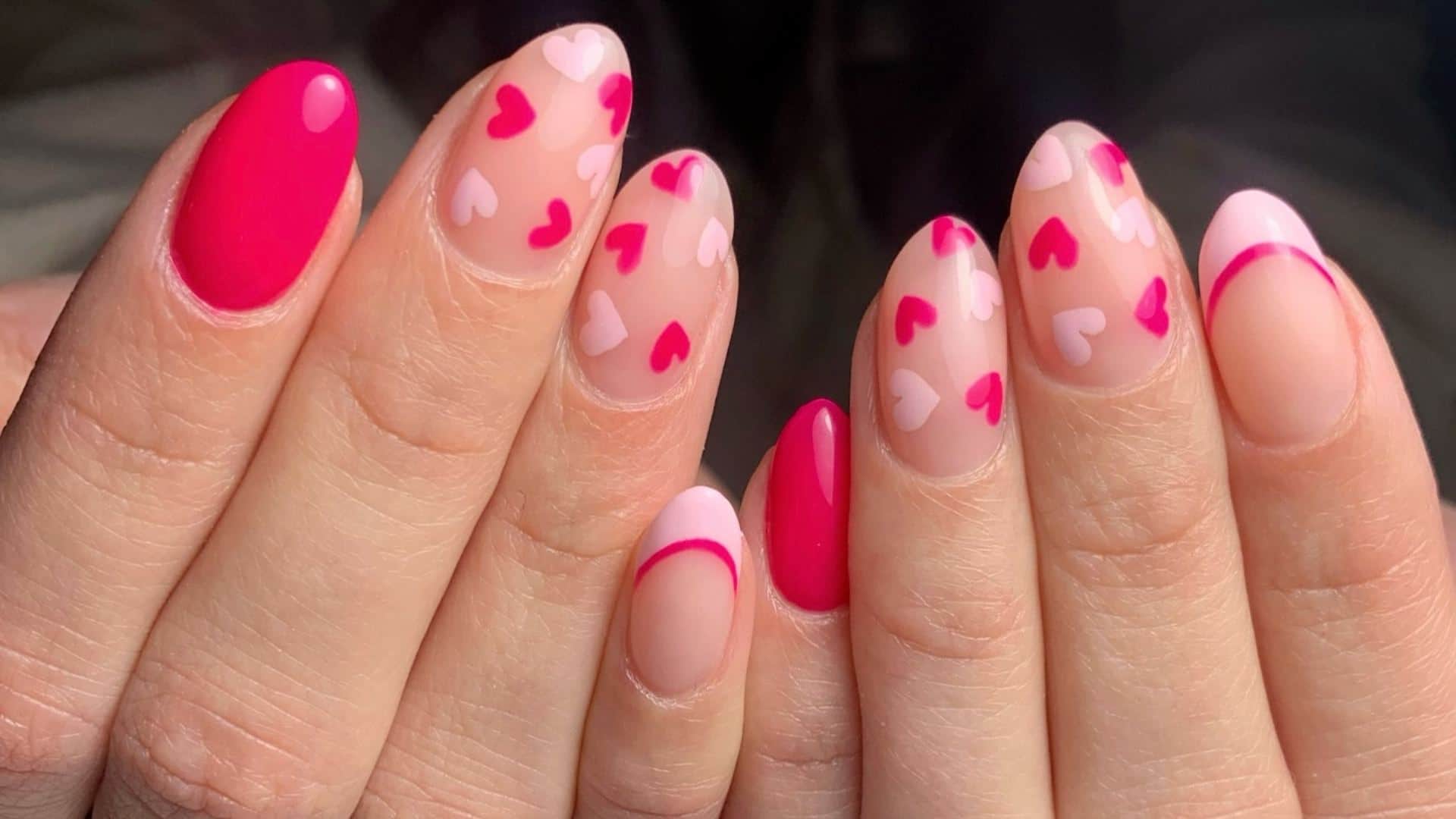 Valentine Week 2025 trendy nail art design for long and short nails