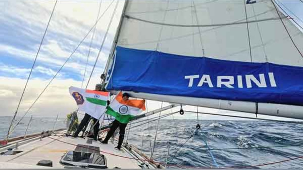 Navika Sagar Parikrama II INSV Tarini crosses Point Nemo detail news in hindi