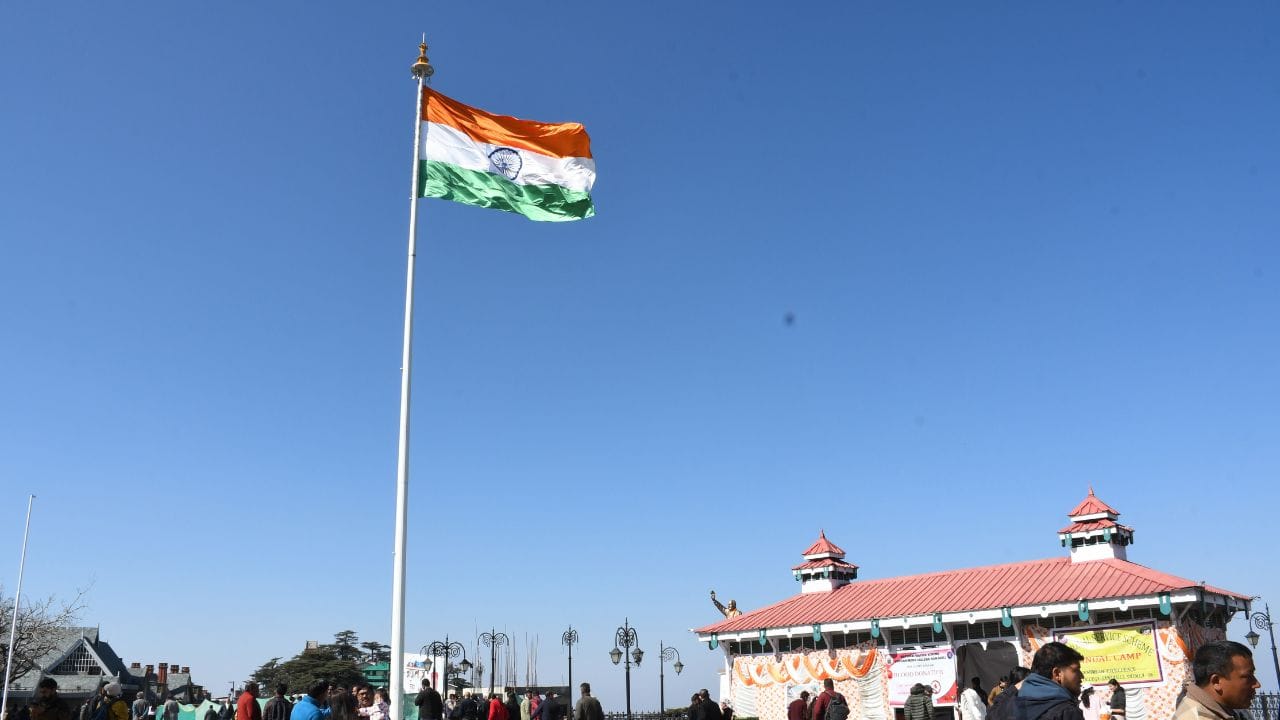 Himachal Pradesh The tricolor flag will be shifted from Shimla Ridge ground it was installed in 2015