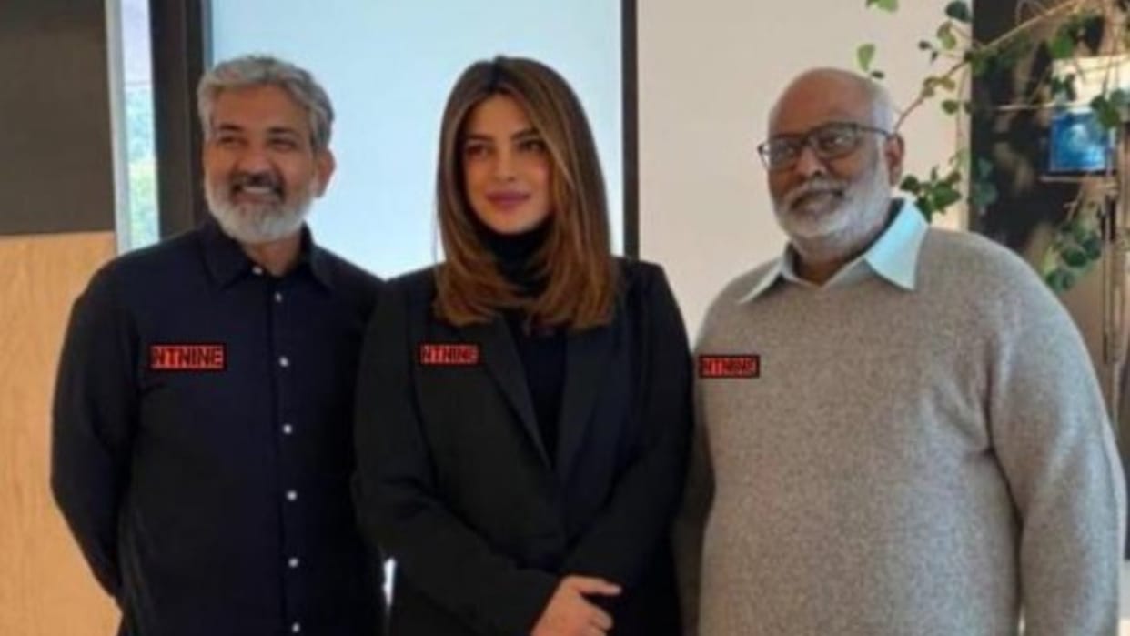 Priyanka Chopra reached the screening of RRR in 2023 photos with SS Rajamouli went viral