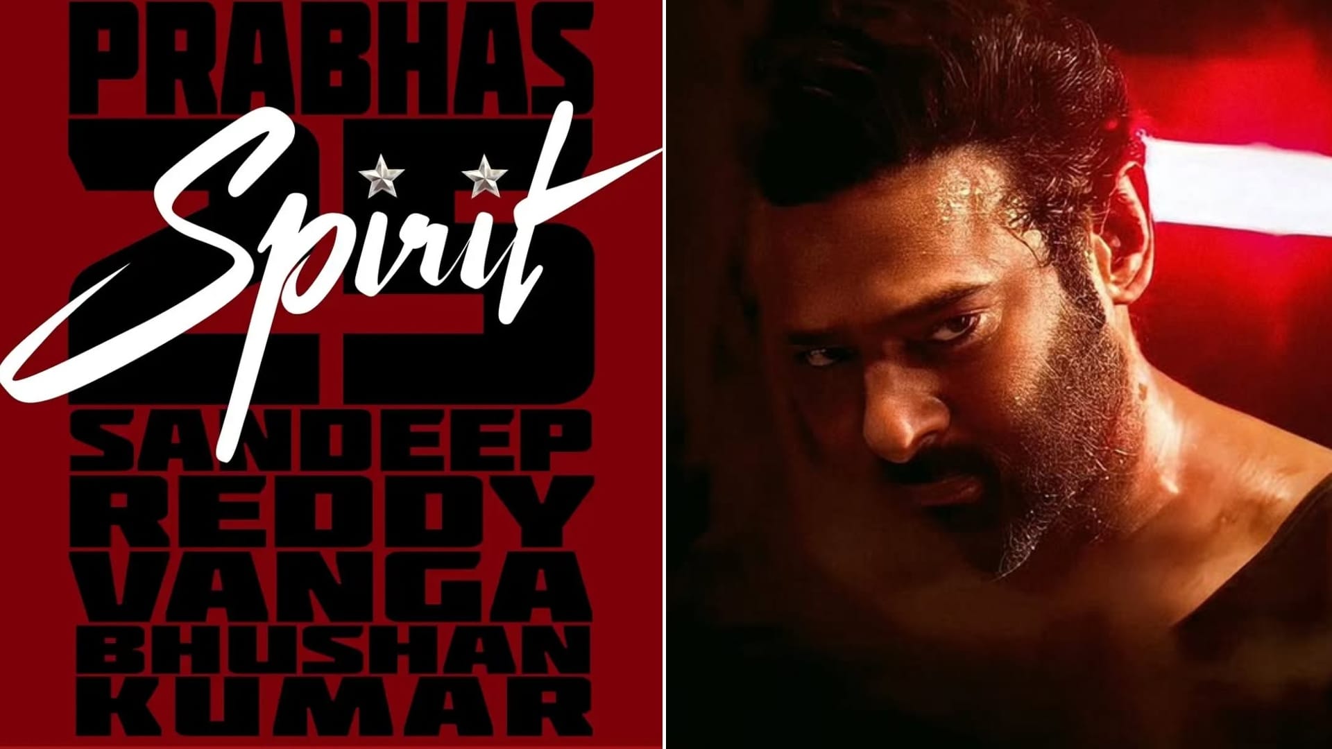 Prabhas Spirit Release Date to go on floors from this time Directed by Sandeep Reddy Vanga