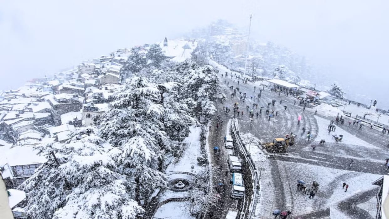 Snowfall is getting angry with Shimla: 97 percent decline in 35 years, revealed in Meteorological Department d