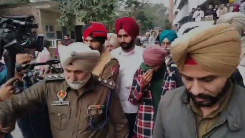 Baba Sahib Ambedkar statue vandalised Case in Amritsar accused five day remand