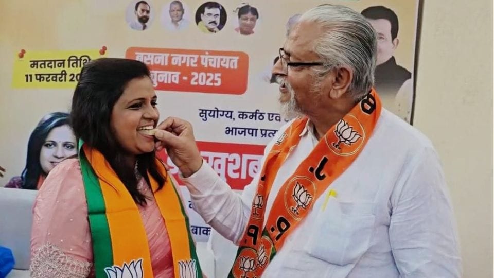 भाजपा प्रत्याशी  डॉ. खुशबू अग्रवाल निर्विरोध निर्वाचित