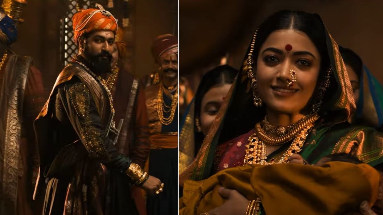 Chhaava Jaane Tu Song OUT Vicky Kaushal Chhatrapati Sambhaji Maharaj Rashmika Mandanna Maharani Yesubai