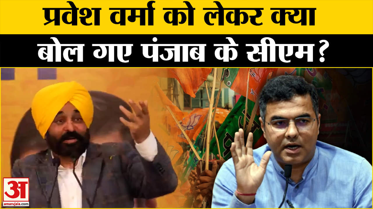 Delhi Election 2025: BJP  प्रत्याशी पर AAP ने साधा निशाना, CM भगवत मान ने दिया ये बयान! Amar Ujala