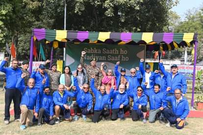 Mahakumbh: Para players reached Mahakumbh, took pledge to save Ganga, took a dip in Sangam