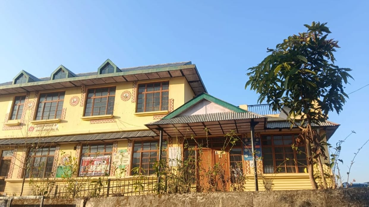 Himachal Tailor husband of a midwife is treating people has a tailoring shop in PHC